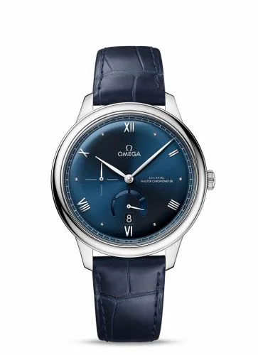 Omega De Ville Power Reserve Master Chronometer Stainless Steel / Blue 434.13.41.21.03.002 (43413412103002)